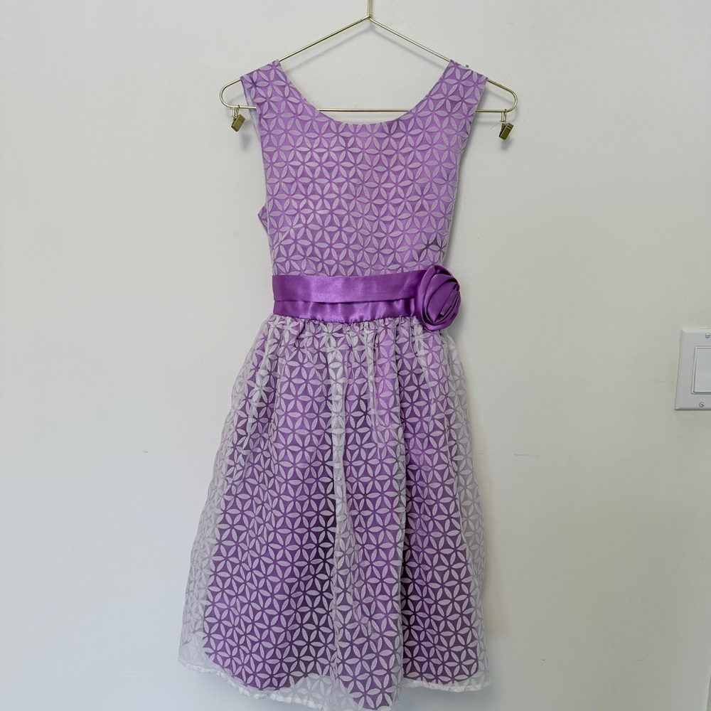 Sweet Lavender Kids Dress